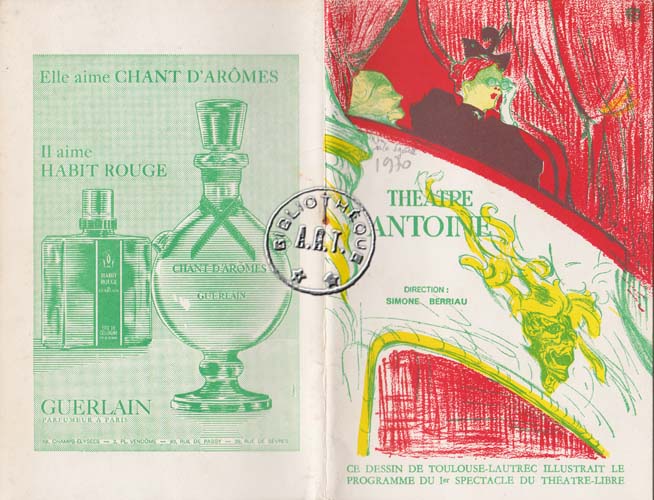 Les programmes de Théatre de l\